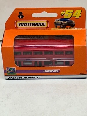 1999 MATCHBOX SUPERFAST #54 LEYLAND TITAN LONDON TOUR-BUS NEW IN BOX - Image 1 of 3