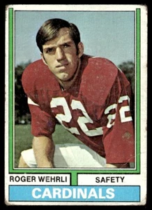 1974 Topps Roger Wehrli Cardenales de San Luis #421 - Imagen 1 de 2