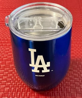 LA Dodgers Blue Metal Sip Tumbler with Lid - Image 1 of 4