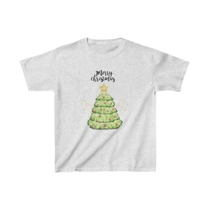 Camiseta Feliz Navidad Árbol Navidad Niños Heavy Cotton™ - Imagen 1 de 24