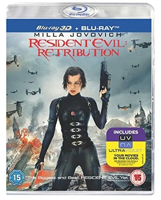 Resident Evil: Retribution (Blu-ray 3D + Blu-ray + UV Copy) [2012]... -  CD 7IVG - Image 1 of 2
