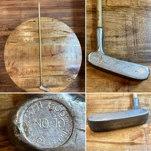 "Putter de golf Golfco No.10 vintage mano derecha 35"" *SIN AGARRE" - Imagen 1 de 11