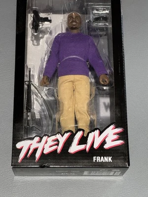 Figura de acción NECA Shout Factory exclusiva They Live Clothed Frank nueva sellada Foto 1 de 3