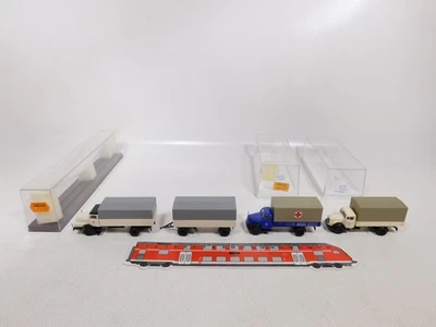 3X Brekina H0 1:87 LKW 4010 MB 4303 Borgward THW 71165 IFA Mint+Box #EA365-0,5 - Immagine 1 di 4