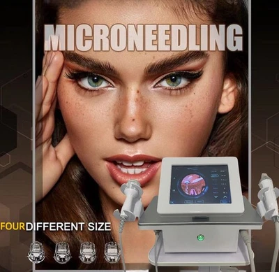 Máquina de microagujas 2 en 1 RF martillo frío anti cicatrices eliminación de arrugas manchas belleza Foto 1 de 4