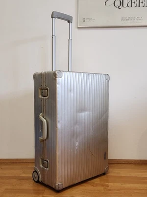 🎅 RIMOWA Classic Flight Koffer 🎄 Check-in Gr. L 🎁 Aluminium silber (preLVMH) - Bild 1 von 4