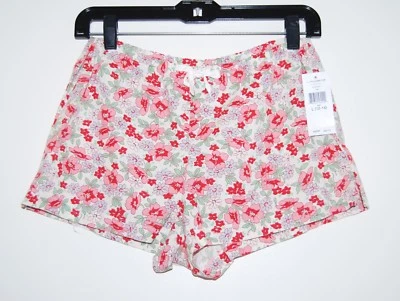 NWT Polo Ralph Lauren Big Girls Rosy Pink Floral Linen Blend Woven Shorts L XL - Image 1 of 4