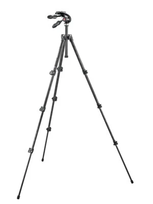 Manfrotto Trépied MK293C4-D3Q2 Kit Trépied Carbone + Rotule 3 Voies / - Photo 1/3