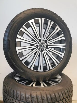 4 Winterräder 235 55 R19  Mercedes EQS Klasse W297 19" Alufelgen - Bild 1 von 4