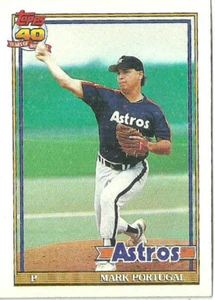 Mark Portugal Houston Astros #647 - Topps NM-MT 1991 - Bild 1 von 2