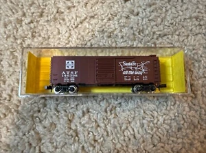 Atlas 3419 40' Box Car Santa Fe Map ATSF 146398 Single Door Model Freight Train - Picture 1 of 4