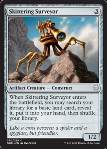 x1 Skittering Surveyor - Dominaria - NM - MTG - Image 1 of 1