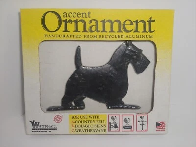 Whitehall Products aluminio Scottish Terrier veleta/señal superior vintage 1994 Foto 1 de 4