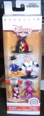 DISNEY - PAQUETE DE 5 FIGURAS COLECCIONISTAS - FIGURAS NANO METAL FUNDIDAS A PRESIÓN   Foto 1 de 2