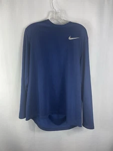 Nike Running Dri-fit Men’s Grey Heathered Sleeve Shirt Sz XL - Picture 1 of 4