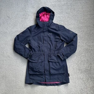 JACK WOLFSKIN Kinder 2-in-1 Jacke Parka Gr. 164 Outdoor Fleece Kapuze A5506 Blau - Bild 1 von 15