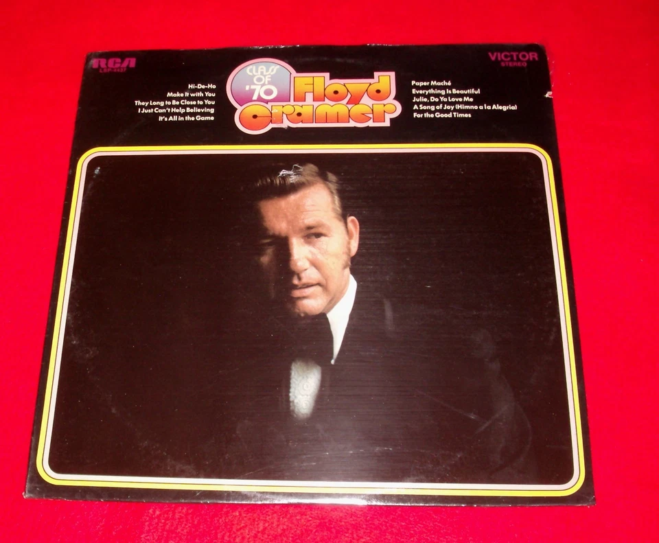 Mint SEALED 1970 RCA stereo lp FLOYD CRAMER Class of 1970 #LSP-4437 - Image 1 of 1