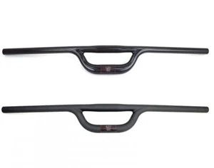 3K full carbon fibre 9.5 degrees backsweep double tube carbon bike handlebar - Picture 1 of 24