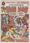 Invincible Iron Man #10 HERITAGE ÉDITION ÉTRANGÈRE réimpressions #55 First Thanos Drax