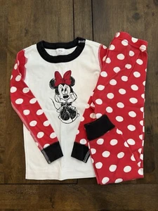 Hanna Andersson Minnie Mouse Pajamas Size 5 - Picture 1 of 2