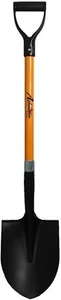 Ashman Round Shovel - The Round Shovel has a D Handle Grip with 41 Inches Shaft - Picture 1 of 7