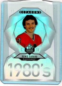 2020-21 Upper Deck SP Signature Legends Decagons Insert #DC-51 Denis Savard - Picture 1 of 1