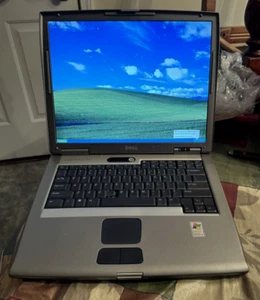 Vintage Dell Latitude D505 Laptop 40GB 512MB 1.5GHz PENTIUM M WIFI OFFICE 2007 - Picture 1 of 11