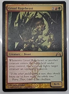 MTG Gruul Ragebeast Gatecrash 170/249 Regular Rare - Picture 1 of 2