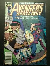 Avengers Spotlight With Hawkeye Marvel Comics Number 30