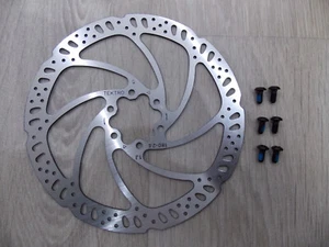 Tektro TR180-24 Disco Rotor 6 Fori Nuovo 164Grammi 180mm 7" - Foto 1 di 3