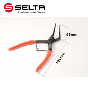 Selta Taiwan 90° Bent Snap Ring Retaining Circlip Pliers 1.5mm Tip f Motorcycle - Picture 1 of 5