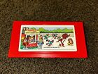 1980 Kellogg&#39;s Cereal Rice Krispies Pencil Case Box Vintage Red