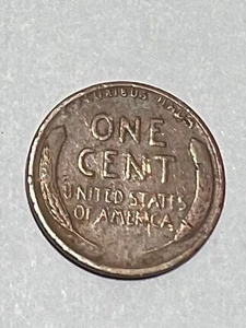 1926 lincoln wheat penny no mint mark error on the L in Liberty - Picture 1 of 2