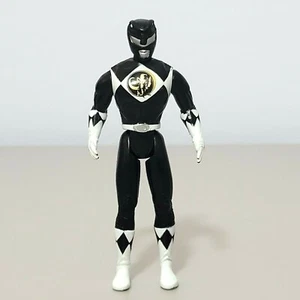 Vintage 1995 Saban BLACK DINO RANGER 4” Figure Mighty Morphin Power Rangers MMPR - Picture 1 of 10