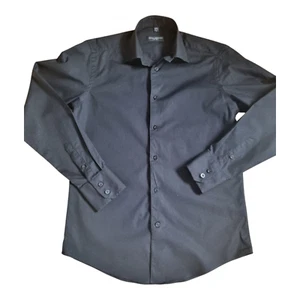 Russell Collection (0R-946M) STRETCH HEMD Pflegeleicht 2XL/45/46 NEU SCHWARZ - Bild 1 von 4