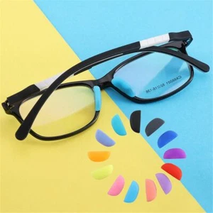 Push On Sunglasses Soft Glasses Nose Pads Nosepads Eyeglass Silicone Nose Pads - Picture 1 of 14