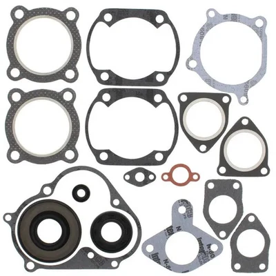 Vertex Complete Engine Rebuild Gasket Kit w Oil Seals Yamaha Enticer 340 78-88 - Image 1 of 4