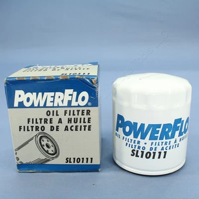 Filtro de aceite de motor de coche PowerFlo SL10111 repuesto giratorio Foto 1 de 4