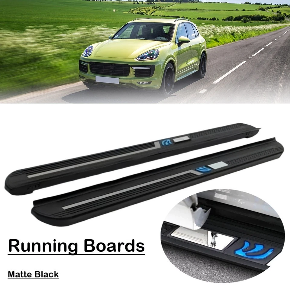 estriberas peldaños laterales barras Nerf aptas para Porsche Cayenne 92A 2011-2018 Foto 1 de 4