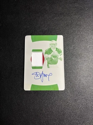 2021 National Treasures Steve Young #1/1 placa de impressão adesivo autografado 49ers - Imagem 1 de 2