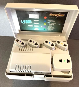 Powerline Global Power Voltage Travel Converter GP-1600 - Picture 1 of 2