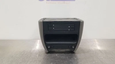 03 PPORSCHE 911 996 CARRERA ПЕРЕДНЯЯ ЦЕНТРАЛЬНАЯ ПРИБОРНАЯ ПАНЕЛЬ КУББИ С ДЕРЖАТЕЛЕМ КОМПАКТ-ДИСКА СЕРАЯ КОЖА - Изображение 1 из 4