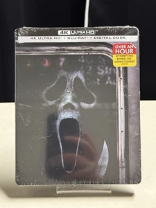 Scream 6 VI 4K Steelbook Ultra HD + Blu-ray + Digital Code Brand New Sealed! - Picture 1 of 3