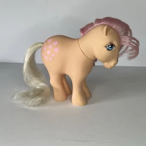 VTG My Little Pony G1 1982 Peachy Pink Mane Blonde Tail Rare? MLP Made Hong Kong - Picture 1 of 14