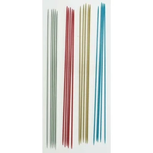 Silvalume Double Point Knitting Needles 7in 20/Pkg Sock Set-Sizes 000 to 1 - Picture 1 of 1