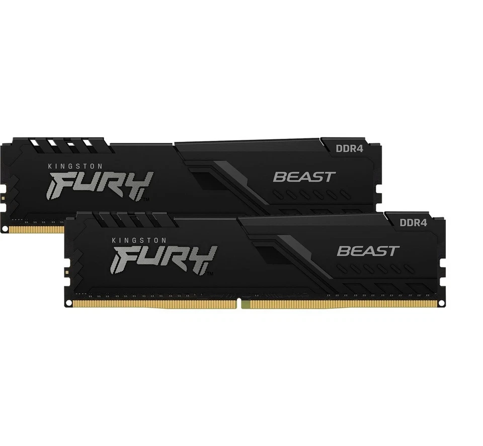 Kingston FURY Beast 128GB (4x32GB) DIMM (DDR4-3200) Arbeitsspeicher... - Bild 1 von 1