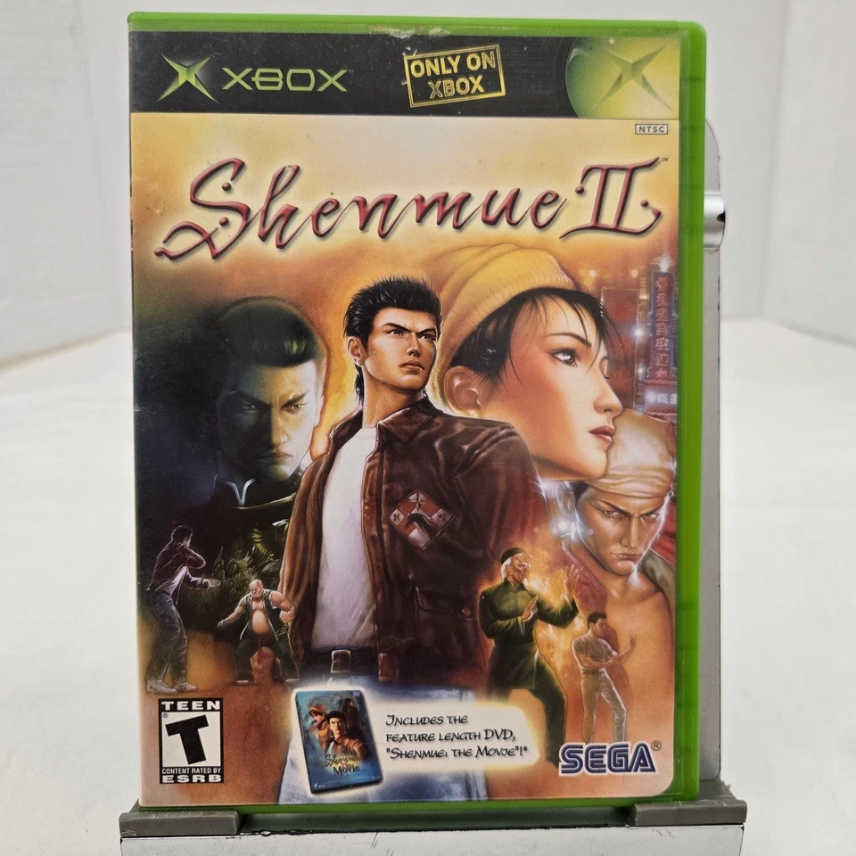 Shenmue II Xbox Original CIB Completo con Shenmue La Película DVD DE COLECCIÓN NTSC Foto 1 de 4