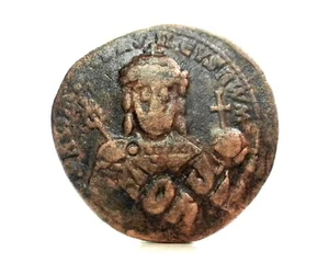 Impero Bizantino (Romano I) Follis-Costantinopoli - Foto 1 di 8