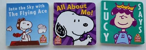 Wendys kids meal 2011 board books peanuts snoopy lucy lot - Imagen 1 de 4