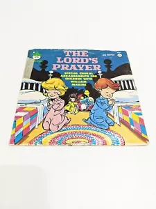 Peter Pan Records THE LORD'S PRAYER 45rpm from the 1960s - Foto 1 di 3